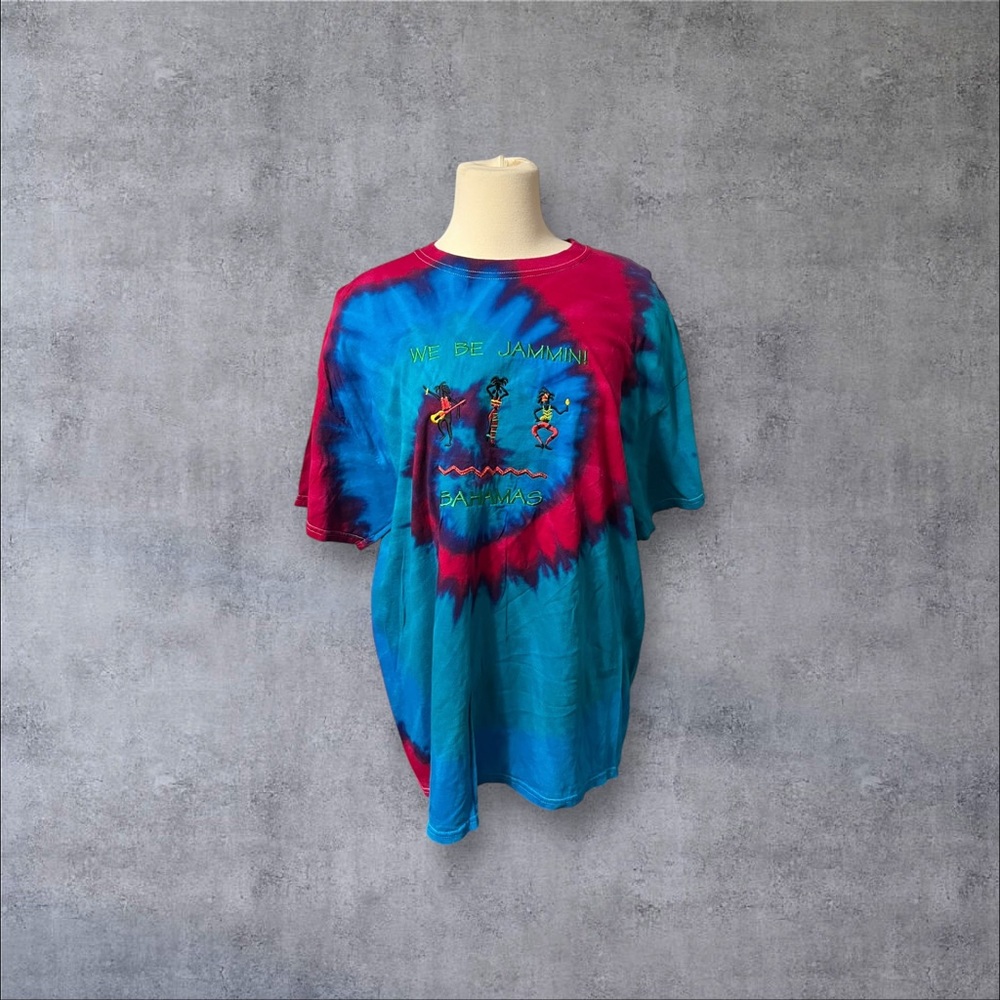 Tie Dye We Be Jammin' T-Shirt - Picture 3 of 4